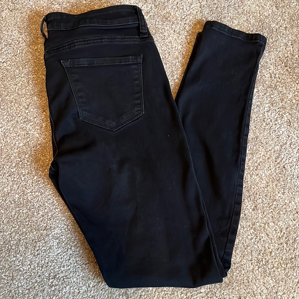 Black Skinny Ankle Jeans